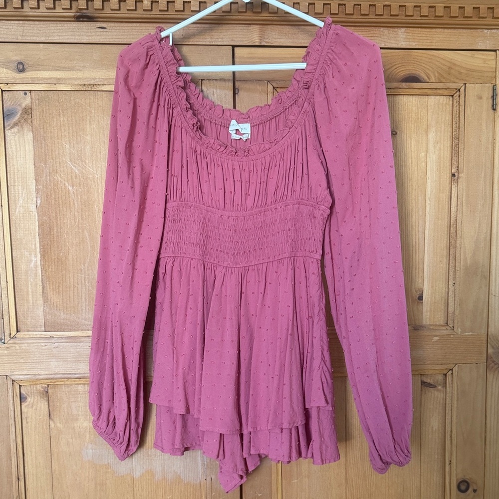 Urban Outfitters Dusty Rose dress with shorts bottom